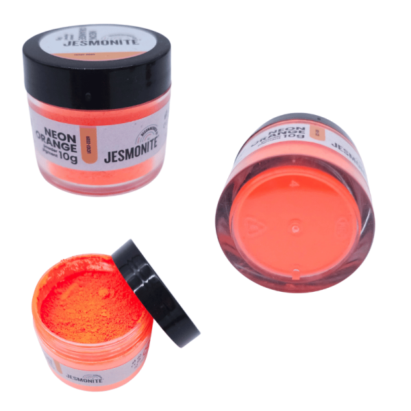 Jesmonite NEON Orange Pigment Pulver 10g